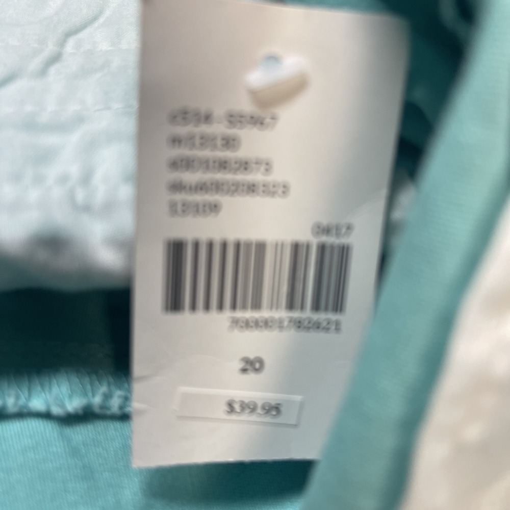 Lane Bryant Blue Turquoise  Shorts - 20-NWT - Picture 10 of 11